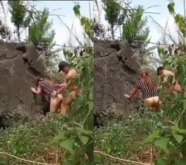 Saling Ngentot di Hutan yang Super Horny