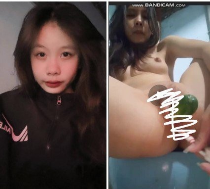 Mahasiswi Suka Colmek Pakai Timun